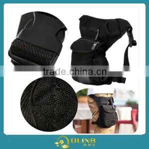 Men Outdoor Canvas Drop Waist Leg Bags;Pack Running Belt;Bicycle and Motorcycle Bags thumbnail-2