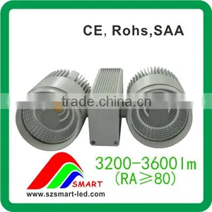 High Lumen Energy Saving Led Lights 360 Degree Rotatable COB 2*20w LED Track Light thumbnail-3