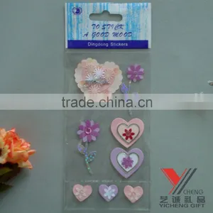 2015 Fashion 3D Home Decor Handmade Sticker Card/Mobile Decor Decals Promotion Gift thumbnail-2