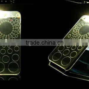 LED Light Flash TPU+PC Hybrid Phone Case for IPhone 6 Iphone 5S Light Phone Cases thumbnail-3