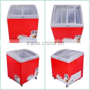 Chest Showcase With Curved Glass Lids thumbnail-1
