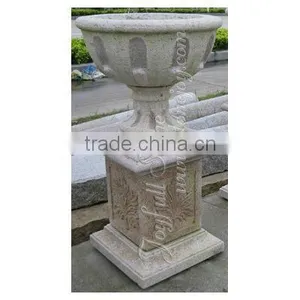 Garden Stone Tall Decorative Flower Pot thumbnail-1