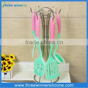 Silicone Kitchen Gadget Utensils Non-stick Cookware thumbnail-1