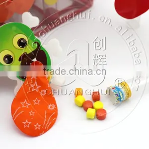Cartoon Skull Balloon With Whistle Candy Toy thumbnail-3