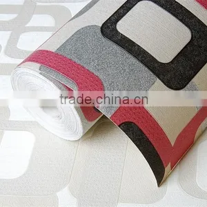 High Quality Living Room Wallpaper With PVC Material thumbnail-4