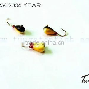 Painted Ball Ice Jig With an Eyelet Fishing Tackle for Ice Fishing thumbnail-4