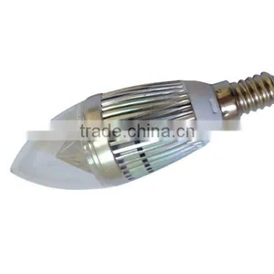 High Power E14 Lamp Base 4watts Aluminum Lamp Body Led Candle Light thumbnail-1