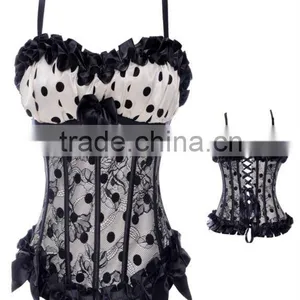 Latest Design Overbust Sex Lady Corset Dance Top thumbnail-1