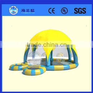 PVC Out Door Inflable Swimming Pool Tent thumbnail-1