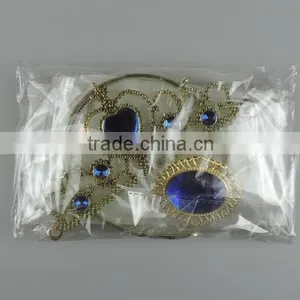 Princess Cosplay Tiara Gloves Glove Crown Suit thumbnail-1
