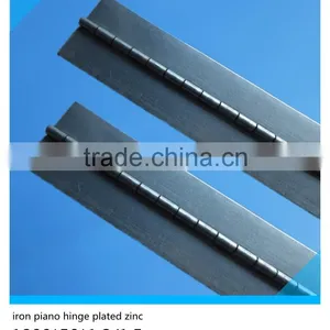 High Quality Zinc Plated Piano Hinges thumbnail-1