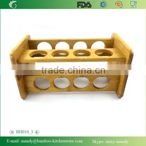 Bamboo Spice Rack, Bamboo Kitchen Rack, Bamboo Spices Organization thumbnail-4