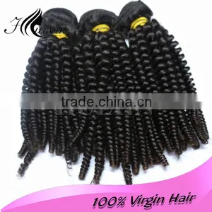 Natural Brown Curly Hair Weaving Filipino Hair Extensions thumbnail-1