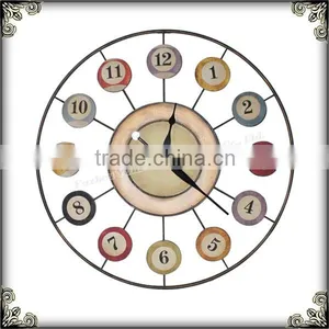 Curio Minimalistic Colorful Wall Clock thumbnail-1