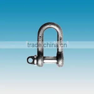 Heavy Duty D Type Shackle, Galvanized D Shackle thumbnail-1