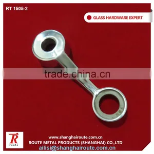 Good Quality 316Stainless Steel Mirror Polish Glass One Arms Wall Spider Made In China thumbnail-2