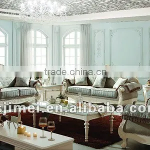 Solid Wood Fabric Sofa thumbnail-1