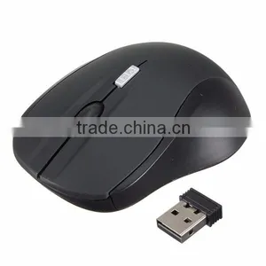 Office Computer 4D USB Dirver Wireless Optical Mouse thumbnail-1