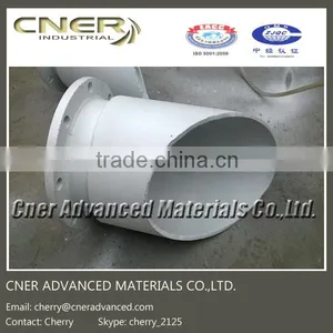Alumina Ceramic Lined Pipe, Beveled Ceremic Lined Tube thumbnail-1