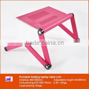 Excellent Gift Promotion Portable Adjustable Table Plastic Joint Bed Tray thumbnail-1