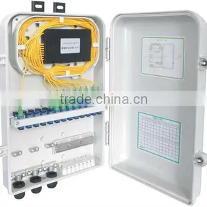 12 Cores Wall Mount Fiber Distribution Box With Top Material; Good Stability thumbnail-1