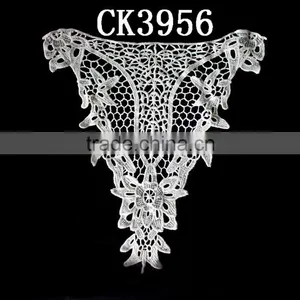 100% Cotton Fabric Fashion Embroidery Latest Women Collar Designs thumbnail-4