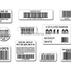 Barcode Printed Sticker thumbnail-1