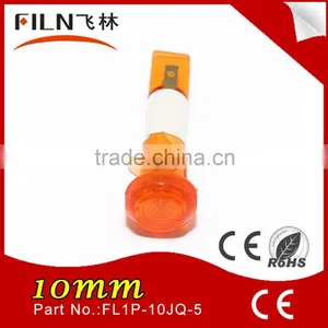 2015 Plastic High Light 10mm 230v Neon Mi-bulb Yellow Flashing Led Lights thumbnail-1