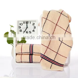 Yarn Dyed Microfiber Check Towel thumbnail-5