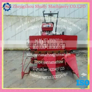 Diesel Drive Mini Wheat and Rice Harvesting Machine //0086-15838061756 thumbnail-1