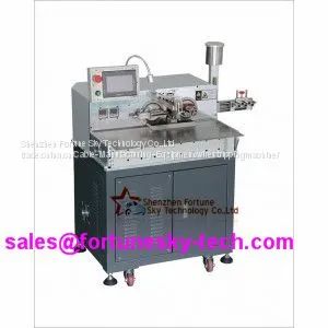 Automatic Both-ends-wire Cut Strip Strand Soldering Machine thumbnail-1