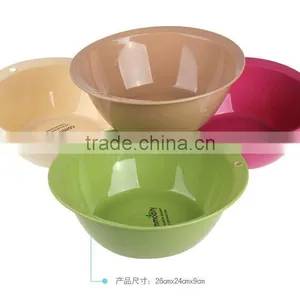 Red pp Multifunctional Portable Round Plastic Basin Wholesale thumbnail-1