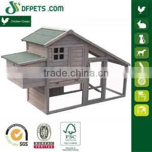 DFPets DFC007 Prefabricated Cheap Industrial Wooden Chicken House thumbnail-1