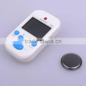 White Clip-on LCD Digital Beat Tempo Mini Metronome thumbnail-1