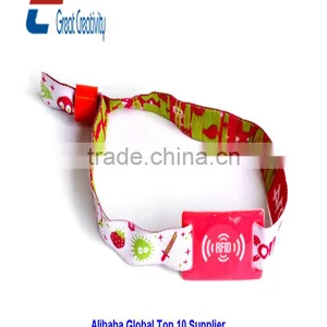 RFID Wristband 125Khz EM4305 Woven Wristband Heart Rate Monitor thumbnail-1