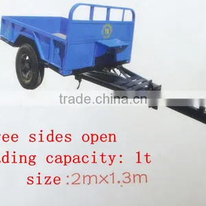 1t Walking Tractor Trailer thumbnail-1