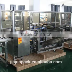 Good Quality Food Grade Stainless Steel Automaitc Carton Erector Machine With ORMON Eletric Parts thumbnail-2