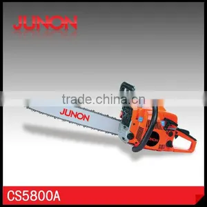 New Type 58cc Gasoline Chain Saw With 18" 20" 22" Guide Bar thumbnail-1
