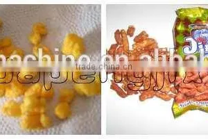 Jinan Eagle Electricity Heating Kurkure Cheetos Corn Curls Corn Chips Continuous Deep Fryer Machine thumbnail-4