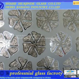 Acid Etched Glass and Ice Flower, Decorative Art Door Window Glass thumbnail-5