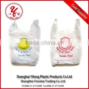 Fancy Cheap Plastic Shopping T-shirt Bags thumbnail-1