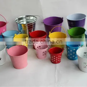 Christmas Metal Bucket thumbnail-1
