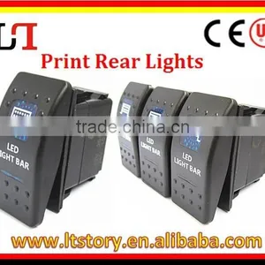 Blue Illuminated Rocker Switch thumbnail-1