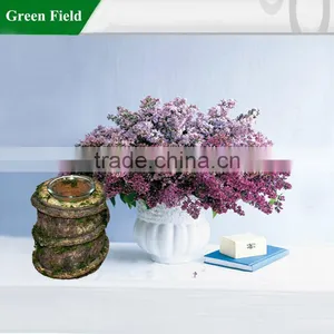 Rustic Wood Tea Light Candle Holder for Home Decorative thumbnail-1
