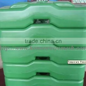 2016 the Best Selling Plastic Blowing Temporary Fence Foot thumbnail-1