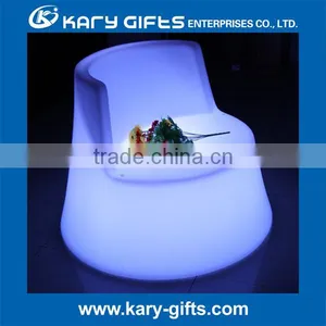 16 Colors Waterproof Rechargeable Illuminated LED Nightclub Bar Chair thumbnail-1