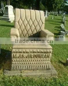 Marble Gravestone Chair Stone thumbnail-1