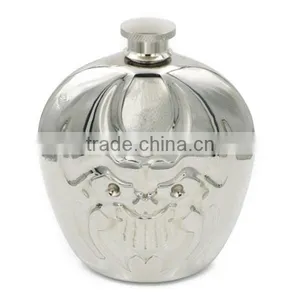 Stainless Steel Hip Flasks Laser Welding Mirror Demon Wine Bottle 6 oz thumbnail-1