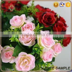 Wholesale Rose Bouquet Artificial Flowers Wedding thumbnail-3