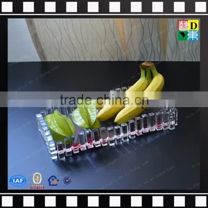 Wholesale Acrylic Fruit Tray Candy Dessert Serving Tray Bar Display Tray thumbnail-2
